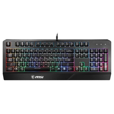 Keyboard MSI Vigor GK20 RU Black USB Multimedia for Gamer LED