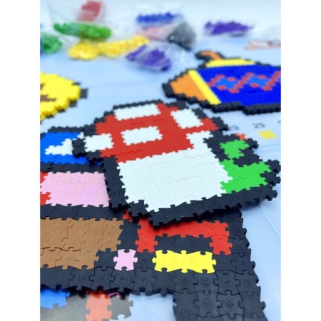 Pixel Puzzle 1500 elements "Truck"-4