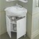 Tumba "Aurora 60" angular, floor, with a classic shell