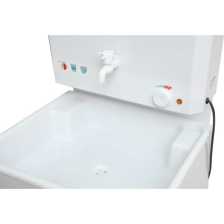 Washbuilder "Whirlwind" Comfort, with AVN, Stainless Moika, 1300 W, 14 L, White-8