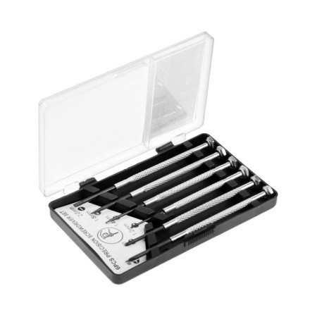 Set of screwdrivers for accurate work scrap, 6 pcs.