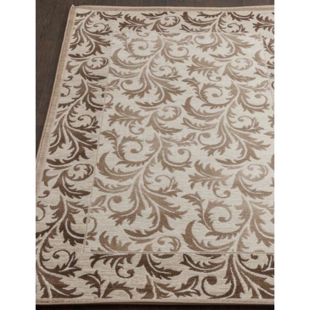 Rectangular carpet Merinos Valencia Deluxe, size 200x300 cm, color Cream-Brown Mr-1