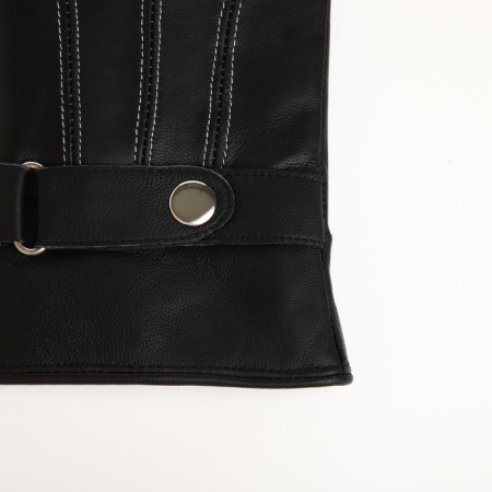 Male gloves, size XXL, with insulation, black color-2