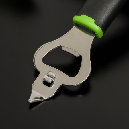 Knock Knock Dauline Lime, 18 × 4.5 cm, black-green color-1