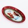 Oval New Year's dish is expensive “Happy New Year!”, 24.5 × 15 × 2 cm, glass