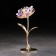 Souvenir "Flower", blue, with crystals