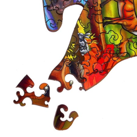 Puzzle "Fairytale Forest"-5