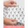 The tablecloth on the table “Many hearts”, rectangular, oxford, size 145x180 cm