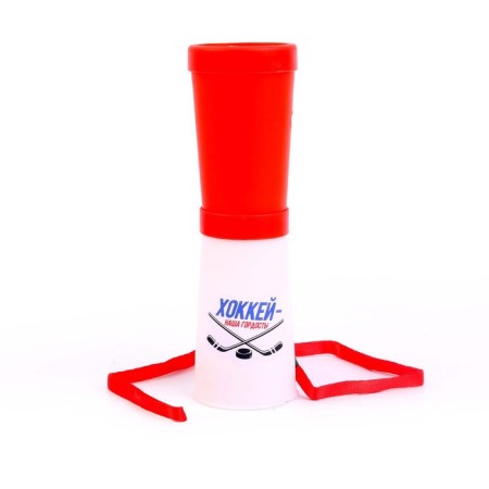 Whistle-jet fan "Hockey-our pride!", 17 cm, color mix-1