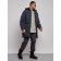 Lengered male winter, size 56, dark blue color