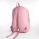 School backpack from textiles 2 of the lightning department, 3 pockets, pink color