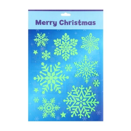Stickers on the windows "New Year" snowflakes, 28 x 19 cm-4