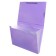 Folder Carder Calligrata watercolor 6 department. A4 plastic 0.7mm lavender, black resident