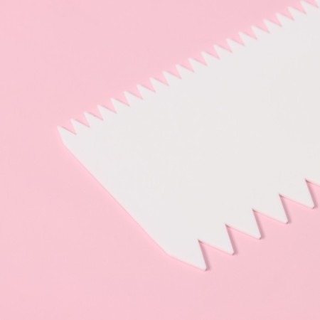 Confectionery spatula "cloves", 11 × 7 cm, white color-2