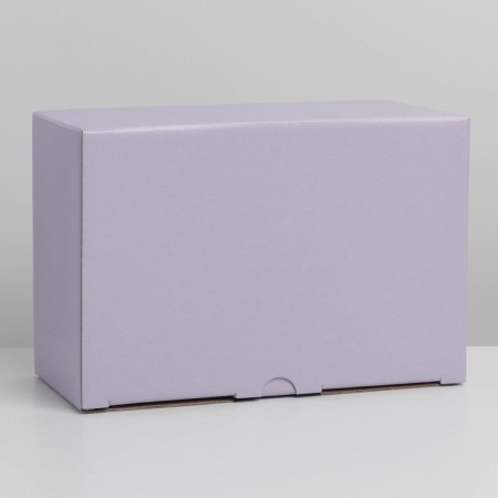 Gift folding box, packaging, "lavender", 30 x 23 x 12 cm-3