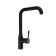 ACCOONA A4490F-3 kitchen mixer, single-leaf, high spout, brass, black