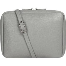 Bag Cross-Bodi with Mumi zipper, gray color