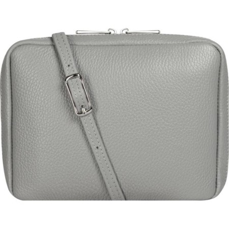 Bag Cross-Bodi with Mumi zipper, gray color