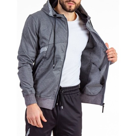 Sports costume men's ise, size 48, dark gray color-4