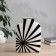VAZ Coramics Table "Picasso" (manual painting) Eide dayshail, 25.5x19 cm, black and white