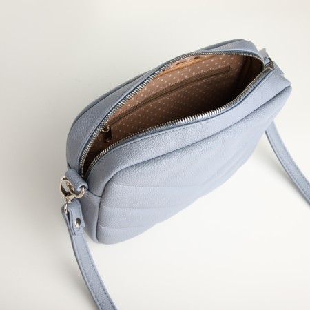 Women's bag with lightning, blue color-5