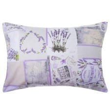 Ethel Lavender pillowcase 50x70 ± 3 cm, 100% cotton, calico 125 g/m²