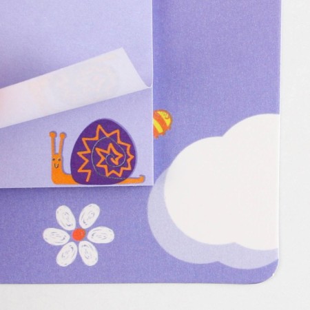 Set of stickers and pen “Best Educator”, 2 x 30 sheets, blue paste 0.7 mm-2