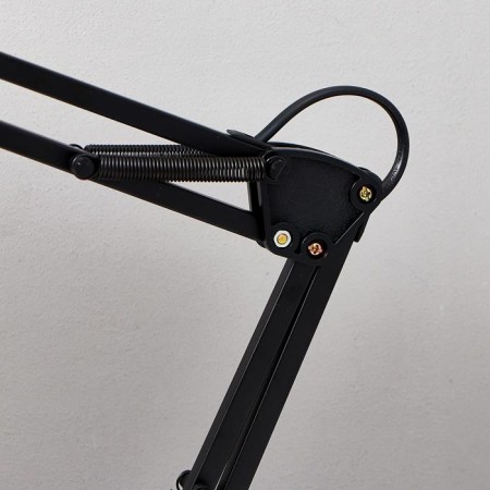 HELP lamp E27, on the clamp (220V) Black h = 55 cm (811) Risalux-4