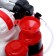 Robot radio -controlled, interactive "fireman", shoots water, works from the battery