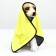An animal towel is supervoting, medium, 30 x 60 cm, yellow