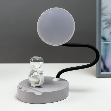 Sensory table lamp 16845/1wt LED 2W USB AKB White 11x13x34.5 cm Risalux-5