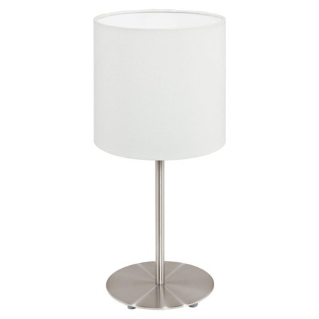 Passteri table lamp, 1x40W E14, Nickel color