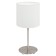 Passteri table lamp, 1x40W E14, Nickel color