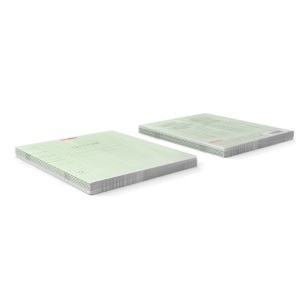 Notebook of 12 sheets in the Erichkrause “Classic”, cover coated cardboard, offset block, whiteness 100% whiteness, green-2