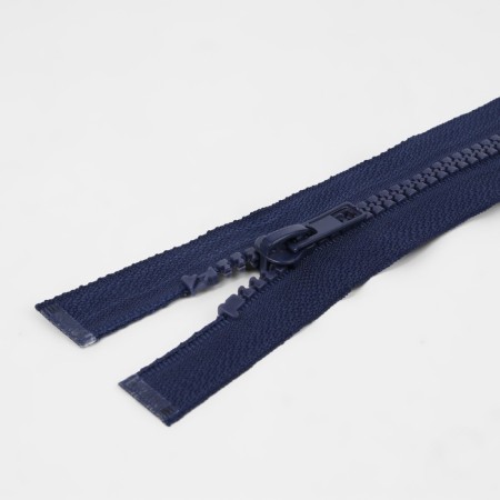 Lightning "Tractor", No. 5, detachable, automatic lock, 60 cm, dark blue color-1