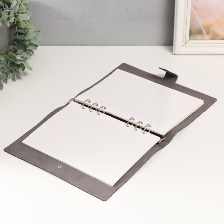 Photo album magnetic 45 sheets "Muse" black 23.5x18 cm-2