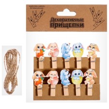 Decorative clothespins 