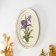 Panel Interior Polystone "Irises" 18x2x23 cm
