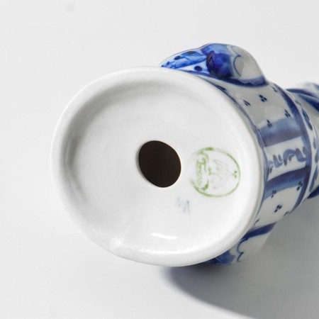 Souvenir Kurochka Ryaba, 10x8x13cm, Gzhel-4