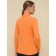 Women's turtleneck, size 42, orange color