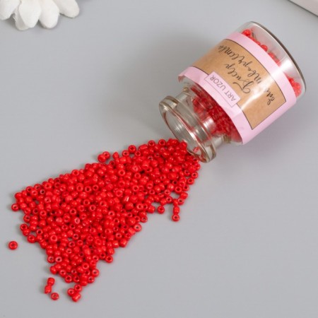 12/0 round beads in the bottle "Scarlet" 2x20 g set 2 pcs-1