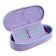 Penal-football 85 x 210 x 50 mm with a folding bar, soft, textile, calligrata PMK 24-42, mint/light lilac