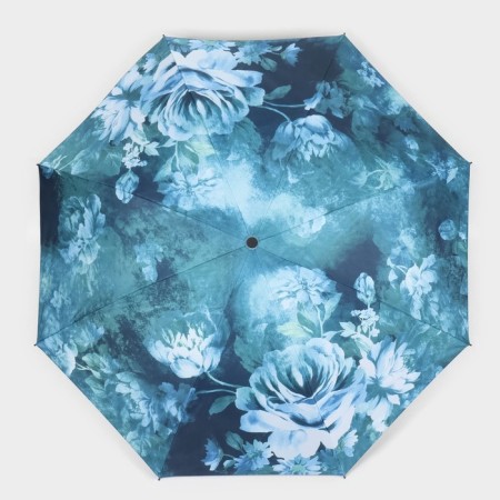 Mechanical umbrella “Air Peonies”, Eponge, 4 additions, 8 spokes, r = 48 cm, color mix-5
