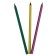 Pencils are colored sharpened, 12 colors, in a cardboard box