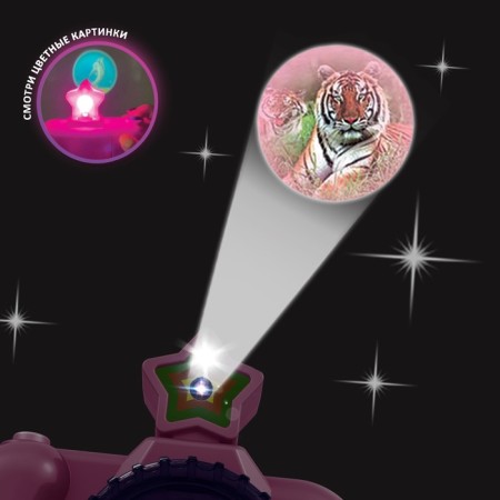 Camera projector "Cute Princess", Sound, Light, Pink Color-3