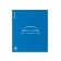 Notebook of 48 sheets in the Erichkrause CoverProbook Mirage, with a plastic cover, blue,