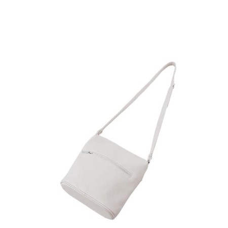 Bag Women's claim. Kozh, lightning, gray color-1