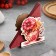 Napkin "flowers in the kettle", 13 x 12 x 6 cm