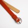 Children's belt, width 2.3 cm, screw, buckle metal, redhead red