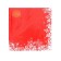 Paper napkins "Snowflakes on red", 33x33 cm, set 20 pcs.